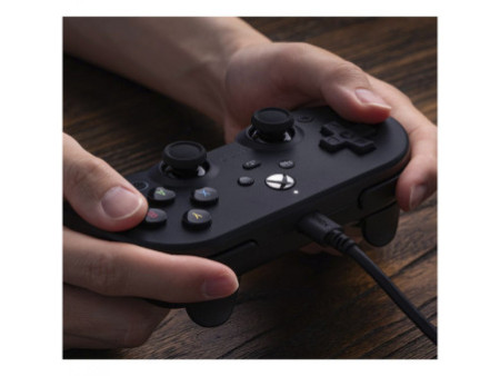 Controle Gamer 8BitDo Pro 2 Hall Edition Para Xbox, Com Fio, XBOX/Windows, Licenciado Microsoft, Preto, 82BB02E