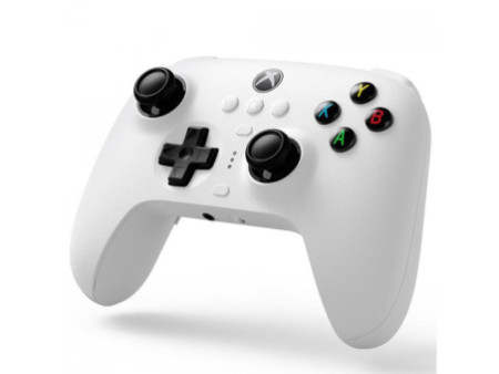 Controle Gamer 8BitDo Ultimate 3-Mode Para Xbox, Com Joystick Hall Effect, Windows/Android, Licenciado Microsoft, Branco, 81HB01