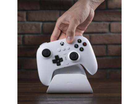 Controle Gamer 8BitDo Ultimate 3-Mode Para Xbox, Com Joystick Hall Effect, Windows/Android, Licenciado Microsoft, Branco, 81HB01