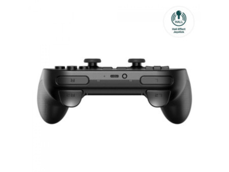 Controle Gamer 8BitDo Pro 2 Hall Edition, Bluetooth, Android, iOS, Switch, Black, 80GJ03