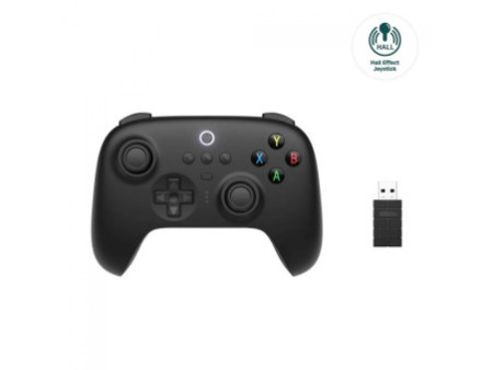 Controle Gamer 8BitDo Ultimate 2.4G Wireless, Windows, Android, Apple, SteamOS, Hall Effect, Preto, 81HA08