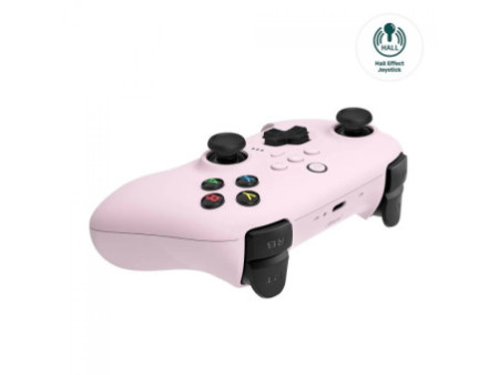 Controle Gamer 8BitDo Ultimate 2.4G Wireless, Bluetooth, Windows, Android, Apple, SteamOS, Hall Effect, Rosa, 81HA10