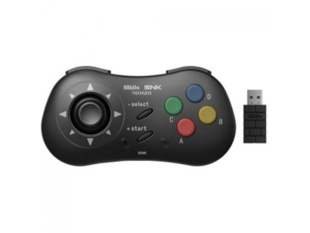 Controle Gamer 8BitDo NEOGEO, Sem Fio, Windows, Android, NEOGEO, Preto, 80HC01
