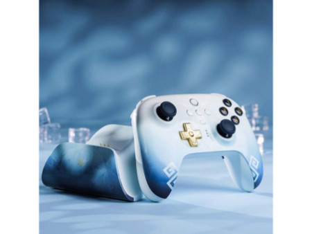 Controle Gamer 8BitDo Chongyun, Sem Fio, Windows, Apple, Switch, SteamOS, Raspberry Pi, Blue, 81HA04