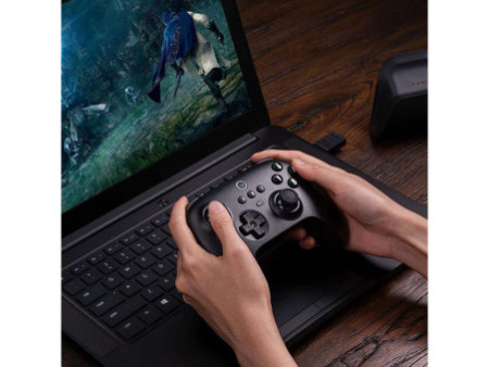 Controle Gamer 8BitDo Ultimate - 80NA02, Sem Fio, Bluetooth, Windows, Switch, SteamOS, Black