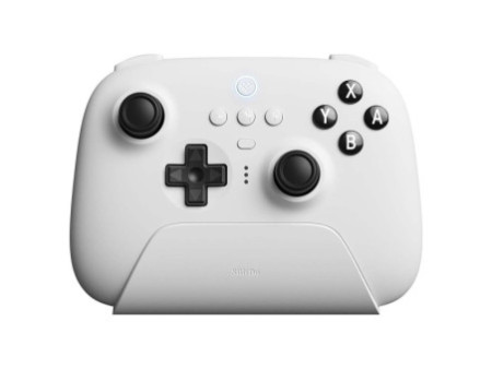 Controle Gamer 8BitDo Ultimate - 80NA01, Sem Fio, Bluetooth, Windows, Switch, SteamOS, White