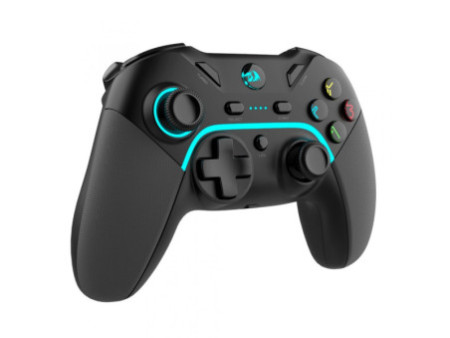 Controle Gamer Redragon Harrow PRO, Sem Fio, USB 2,4Gz, PC/PS3, Preto, G808 PRO