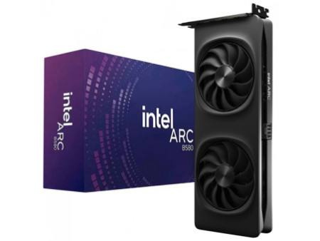 Placa De Vídeo Intel Arc B580 Limited Edition, 12GB, GDDR6, Xe2, Ray Tracing, 31P06HB0BA