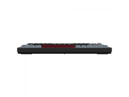 Teclado Mecânico Gamer Montech MKey PRO 75 DY Darkness, RGB, Wireless, Bluetooth, Switch Gateron Yellow, ANSI, 75%, Preto e Cinz