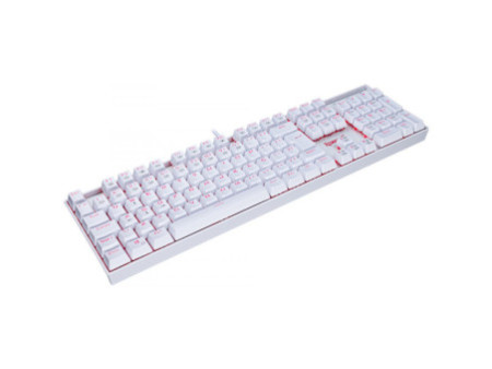Teclado Mecânico Gamer Redragon Mitra Lunar K551W, Switch Black, ABNT2, White