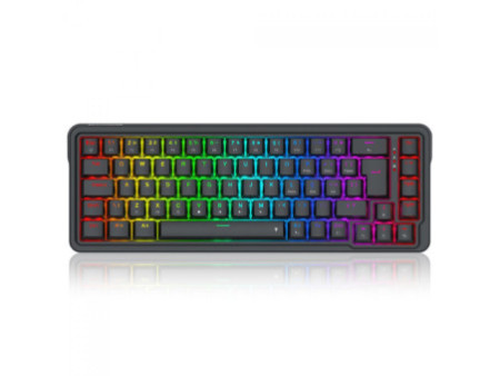 Teclado Mecânico Gamer Redragon Nova, RGB, 65%, Switch Dragon Chant, ABNT2, Preto, K709-RGB (PT)