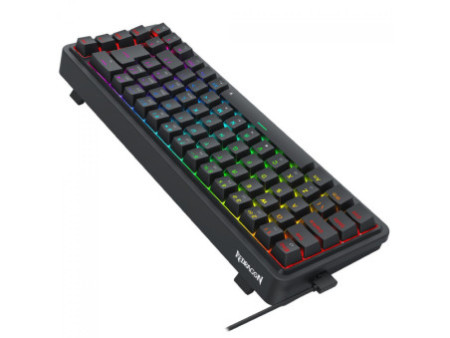Teclado Mecânico Gamer Redragon Nova, RGB, 65%, Switch Dragon Chant, ABNT2, Preto, K709-RGB (PT)