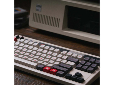Teclado Mecânico Gamer 8BitDo N Edition, Wireless, Bluetooth, USB-C, ANSI, Switch Kailh Box White V2, White, 85HA02
