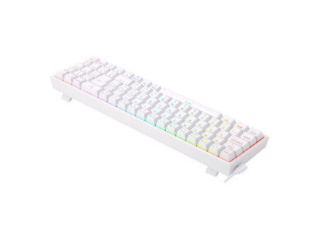 Teclado Gamer Mecânico Redragon Pollux, RGB, Switch Brown, ABNT2, White, K628-RGB-W (PT-BROWN)