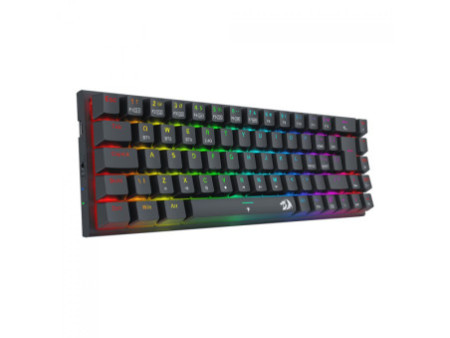 Teclado Mecânico Gamer Redragon Ryze Pro, RGB, Wireless, Bluetooth, Switch Brown, ABNT2, K633RGB-PRO (PT-BROWN)