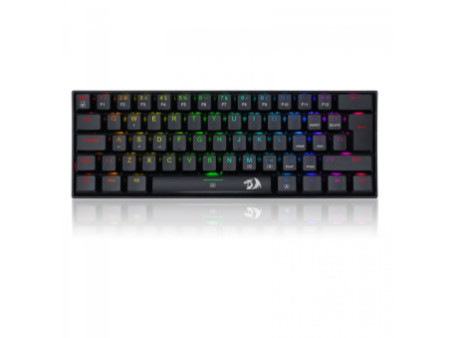 Teclado Mecânico Gamer Redragon Dragonborn, RGB, Switch Brown, Black ABNT 2, K630RGB-1 (PT-BROWN)