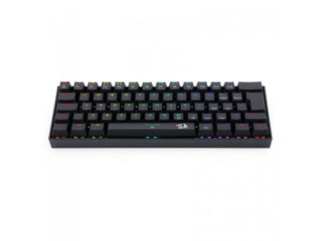 Teclado Mecânico Gamer Redragon Dragonborn, RGB, Switch Brown, Black ABNT 2, K630RGB-1 (PT-BROWN)