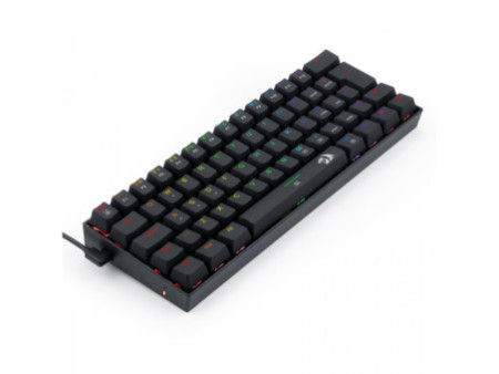 Teclado Mecânico Gamer Redragon Dragonborn, RGB, Switch Brown, Black ABNT 2, K630RGB-1 (PT-BROWN)