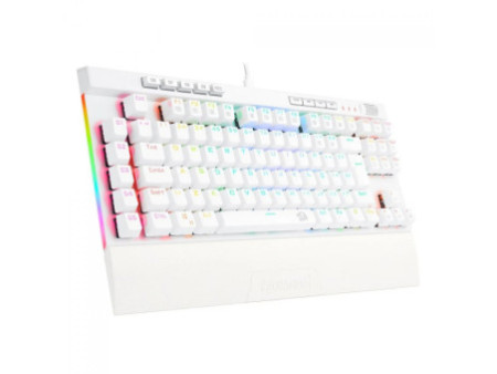 Teclado Mecânico Gamer Redragon K587 Magic-Wand Pro RGB, Switch Blue, White, ABNT, TKL, K587W-RGB-PRO (PT-BLUE)