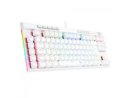 Teclado Mecânico Gamer Redragon K587 Magic-Wand Pro RGB, Switch Blue, White, ABNT, TKL, K587W-RGB-PRO (PT-BLUE)