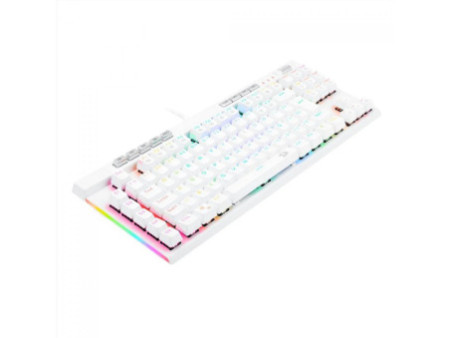 Teclado Mecânico Gamer Redragon K587 Magic-Wand Pro RGB, Switch Blue, White, ABNT, TKL, K587W-RGB-PRO (PT-BLUE)