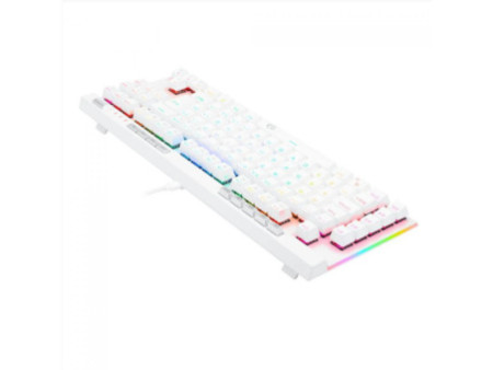 Teclado Mecânico Gamer Redragon K587 Magic-Wand Pro RGB, Switch Blue, White, ABNT, TKL, K587W-RGB-PRO (PT-BLUE)