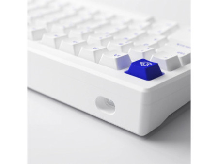 Teclado Gamer Mecânico Akko MOD 007PC Blue On White, USB, ANSI, Switch Akko Piano V3 Pro