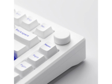 Teclado Gamer Mecânico Akko MOD 007PC Blue On White, USB, ANSI, Switch Akko Piano V3 Pro