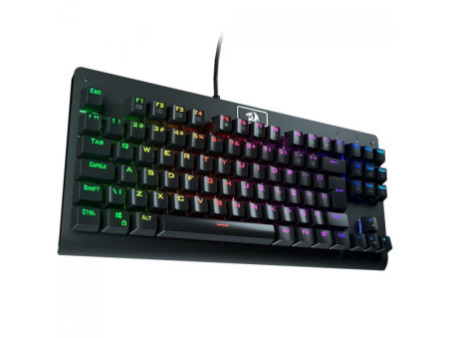 Teclado Mecânico Gamer Redragon Dark Avenger RGB, Switch Outemu Red, ABNT2, Black, K568RGB-2