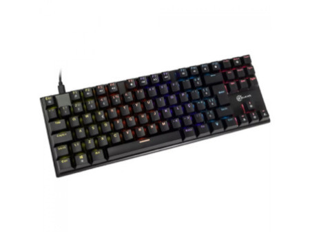 Teclado Mecânico Gamer Kalkan Loki, Rainbow, TKL, Switch Kalkan YH Brown, ABNT2, Preto, KLK00014