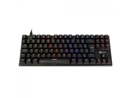 Teclado Mecânico Gamer Kalkan Loki, Rainbow, TKL, Switch Kalkan YH Brown, ABNT2, Preto, KLK00014