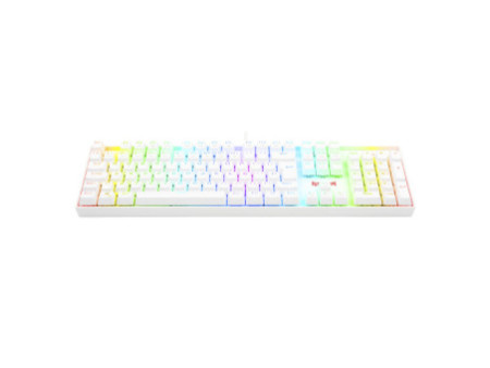 Teclado Mecânico Gamer Redragon Mitra Lunar K551W, RGB, Switch Brown, ABNT2, White, K551W-RGB (PT-BROWN)