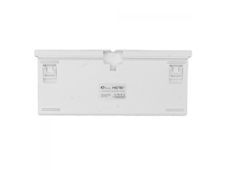 Teclado Mecânico Gamer Akko MG75, RGB, 75%, ABNT2, Switch Akko Silver V3 Pro, Branco