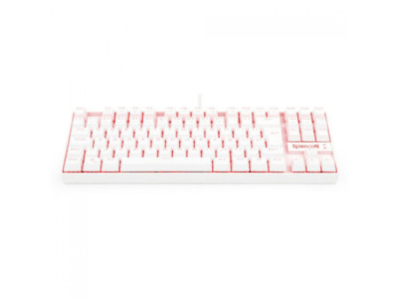 Teclado Mecânico Gamer Redragon Kumara Lunar K552, Switch Brown, Com Led, ABNT2, White