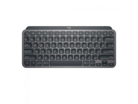 Teclado Logitech MX Keys Mini, Sem Fio, Iluminação Smart, Easy-Switch, Grafite, 920-010505