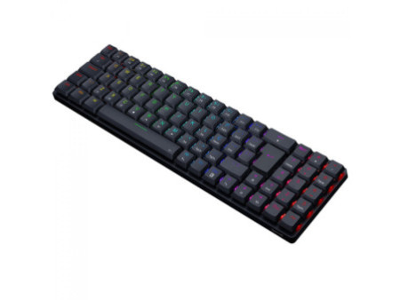 Teclado Gamer Mecânico Redragon Ashe, RGB, Switch Brown, ABNT2, Black, K626-KB-B (PT-BROWN)