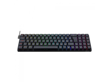 Teclado Gamer Mecânico Redragon Ashe, RGB, Switch Brown, ABNT2, Black, K626-KB-B (PT-BROWN)