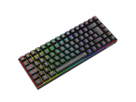 Teclado Gamer Mecânico Redragon Phantom, RGB, USB, Switch Brown, ABNT2, 75%, Preto, K629-RGB (PT-BROWN)