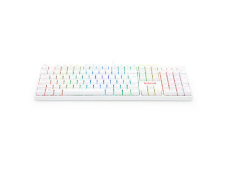 Teclado Óptico Redragon Surara Pro RGB, Switch Blue, White, ABNT, K582W-RGB-PRO (PT-BLUE)