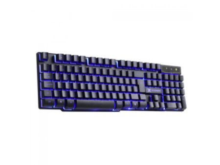 Teclado Gamer Vinik VX Gaming Hydra, LED Blue, ABNT2, Black, 35570
