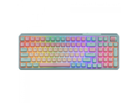Teclado Mecânico Gamer Cooler Master MK770 Macaron, Wireless/Bluetooth, RGB, ANSI, Switch Kailh Box V2 Red, MK-770-MCKR1-US