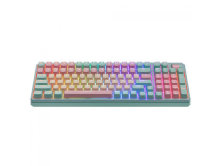 Teclado Mecânico Gamer Cooler Master MK770 Macaron, Wireless/Bluetooth, RGB, ANSI, Switch Kailh Box V2 Red, MK-770-MCKR1-US