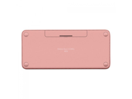 Teclado Logitech Pebble Keys 2 K380s, Sem Fio, US, Easy-Switch, Rosa, 920-011791