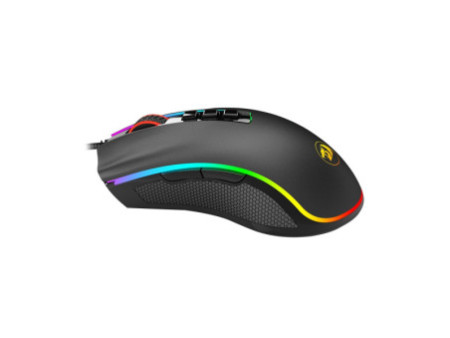 Mouse Gamer Redragon Cobra V2 RGB, 12400 DPI, 8 Botões Programáveis, Black, M711 V2
