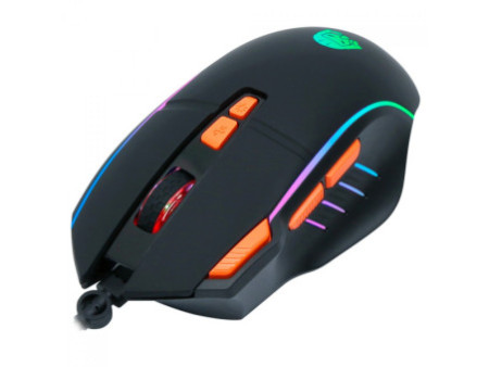 Mouse Gamer Digital Alliance Luna XS RM-177, RGB, DPI 7200, 8 Botões, Preto