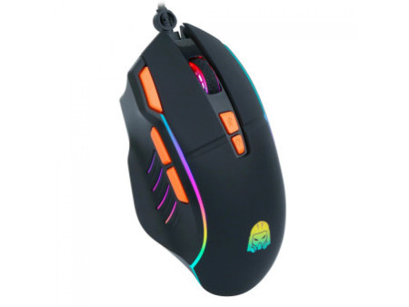 Mouse Gamer Digital Alliance Luna XS RM-177, RGB, DPI 7200, 8 Botões, Preto