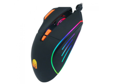Mouse Gamer Digital Alliance Luna XS RM-177, RGB, DPI 7200, 8 Botões, Preto