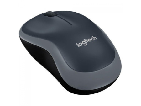 Mouse Logitech M185 Sem fio, 1000 DPI, Wireless, Preto/Cinza, 910-002225