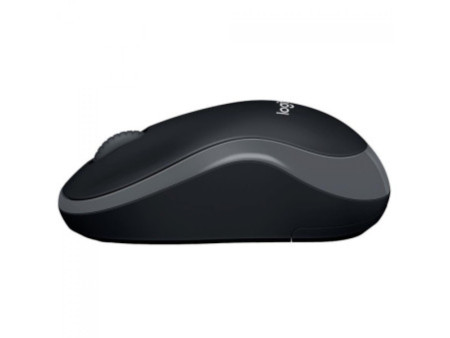 Mouse Logitech M185 Sem fio, 1000 DPI, Wireless, Preto/Cinza, 910-002225