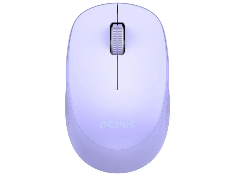 Mouse PCYes Mover Purple, Wireless, 1600 DPI, 3 Botões, Roxo, PMMWSCPP